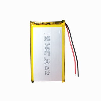 Hersteller kundengebundene mobile Energiebatterie der Spitzenlampenbatterie der polymerlithium-ionen-batterie 1260100-10000 Milliamperestunde LED