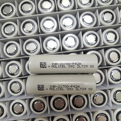 Niedrige Temperatur-Lithium-Batterie 3.7V 4200mAh Taiwan-Magie Molicel 21700 P42A